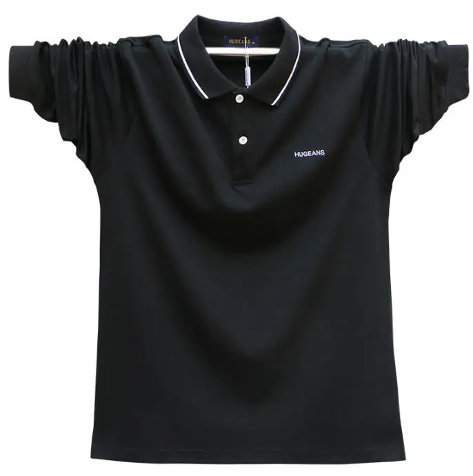 Новая мода плюс Размеры Для мужчин s Poloshirt Для мужчин хлопок рубашка поло Для мужчин с длинным рукавом Свободные тенниски мужской A5308