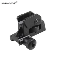 vulpo hunting accessories tactical detachable compact backup cqb rear sights with full windageelevation adjustment