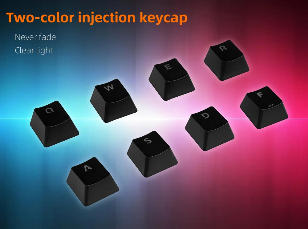 Команда волка профессиональная игровая механическая клавиатура RGB с подсветкой USB Проводная оптическая ось русская/английская модель для компьютера