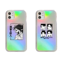 attack on titan anime japan phone case transparent for iphone 7 8 11 12 se 2020 mini pro x xs xr max plus high quality cases