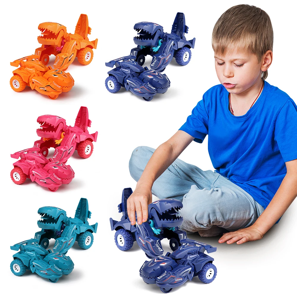 2 в 1 автомобиль-динозавр |