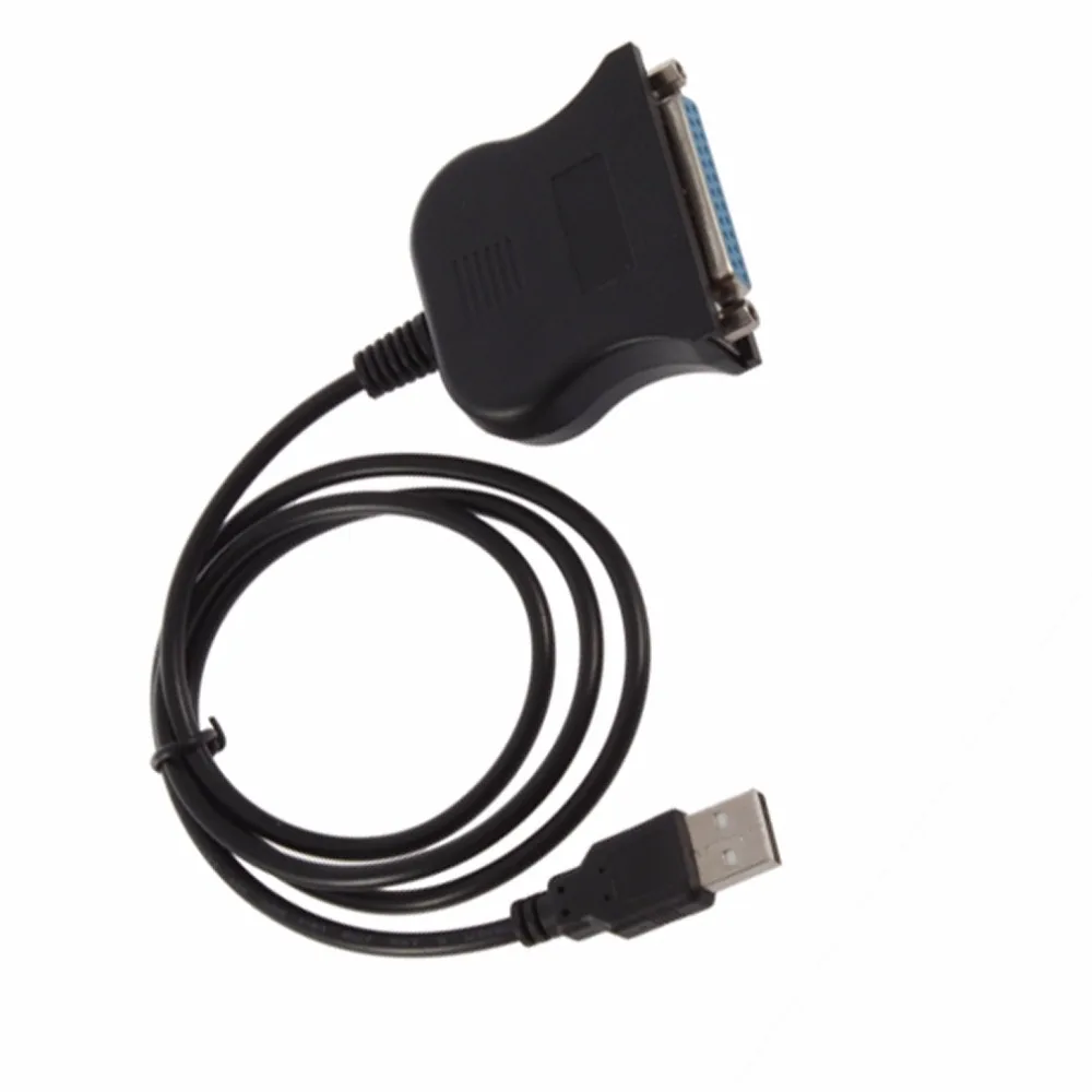 Кабель адаптер для параллельного принтера USB 2 0 25 Pin DB25 IEEE 1284 1 Мбит/с|Соединители| |