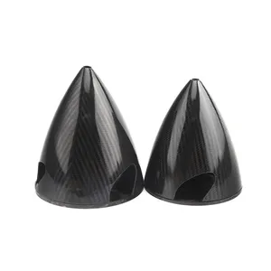 1 шт. 3K обработки RC 3 лезвия углеродного волокна Спиннер 2,25 