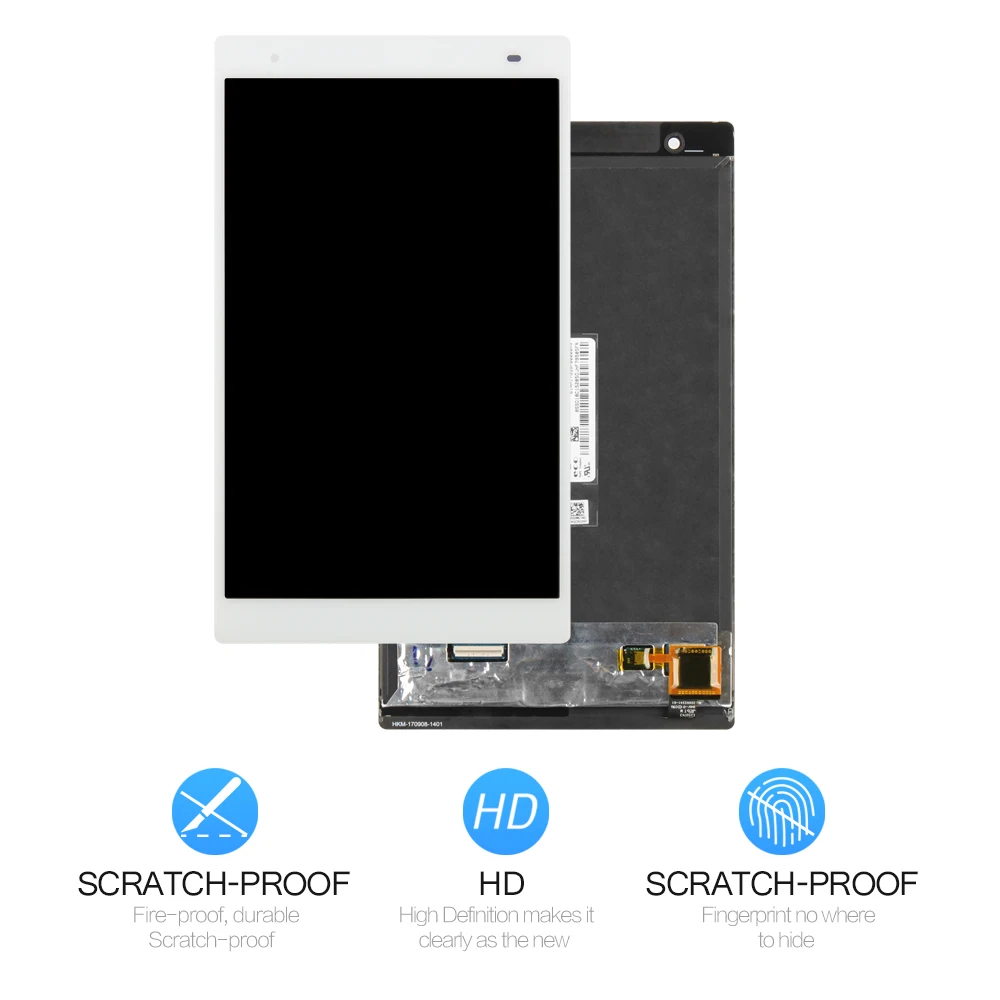 ЖК дисплей с дигитайзером на тачскрин 8 дюймов для Lenovo Tab 4 Plus 8704 TB 8704X полной