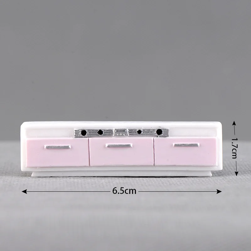 Modern home Mini furniture TV machine bookcase audio dressing table kettle computer resin small ornaments | Дом и сад
