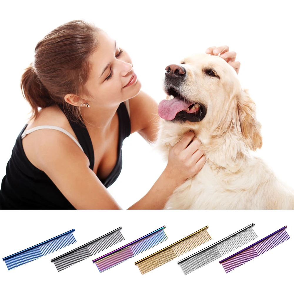 Высокое качество уход гребень собака кошка щетка для чистки профессиональная