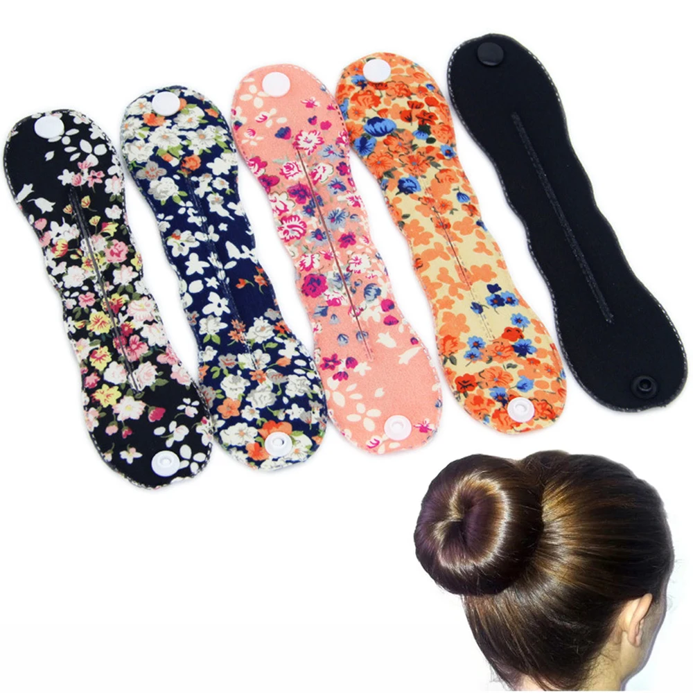 

1pc Magic Foam Sponge Clip Bun Curler Hairstyle Twist Maker Tool Dount Twist Hair Accessories Hair Styling Tools