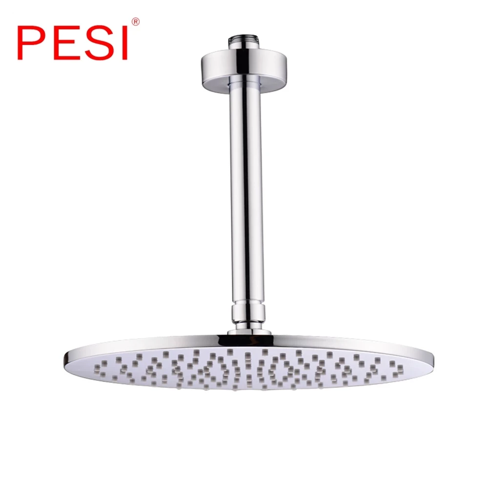 

8/9/10/12 inch Chrome Round Shower Head Brass Shower Sprayers ShowerHeads High pressure rain shower head holder.