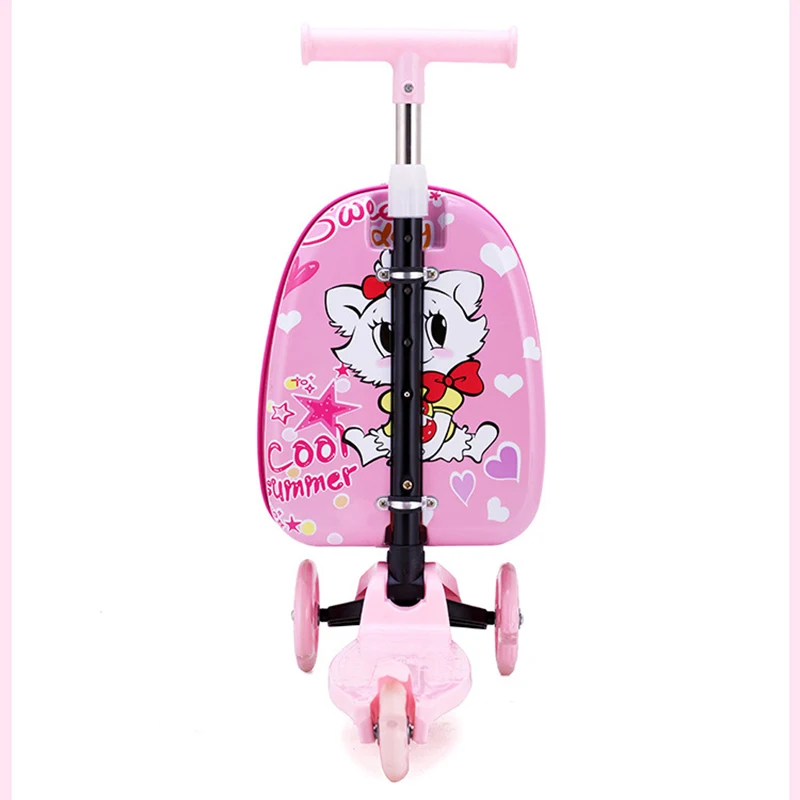 Мультяшный милый детский чемодан для скутера Рождественский маленький подарок