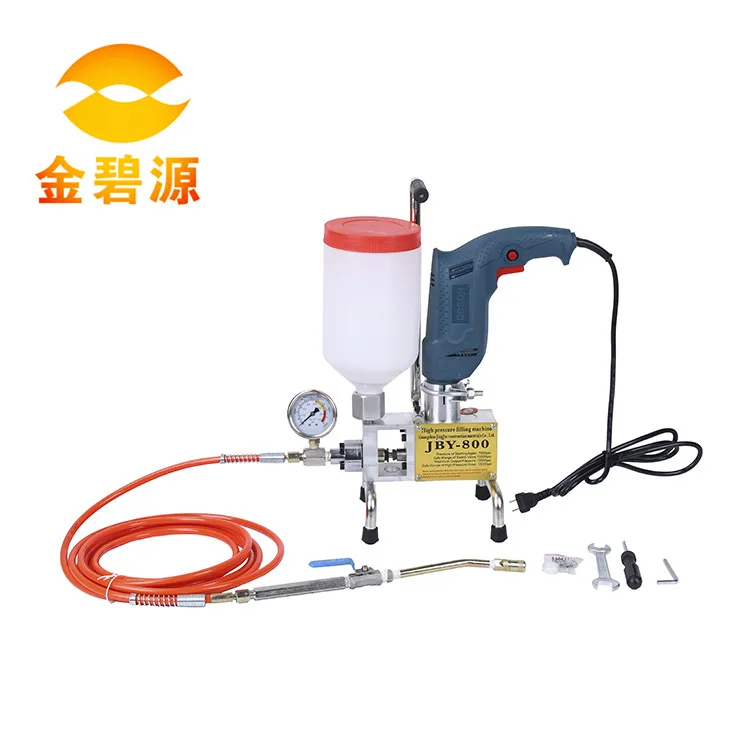 Single high pressure polyurehtane foam injection pump