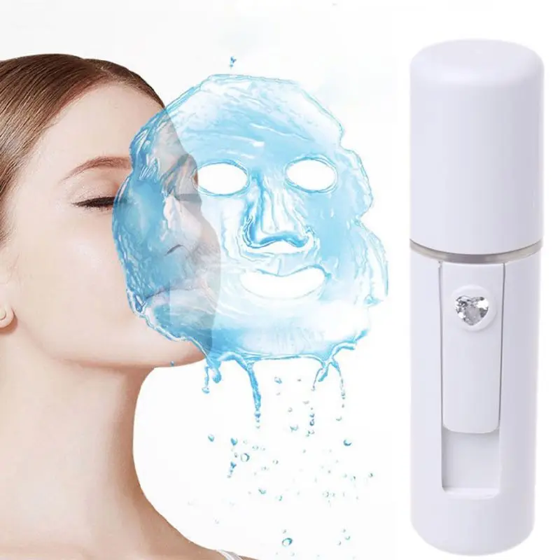 

Портативный нано-распылитель Mister для лица увлажняющий удобный USB