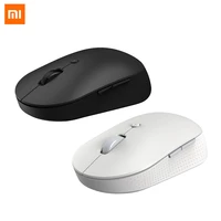 xiaomi mi wireless bluetooth dual mode mouse silent ergonomic bluetooth usb protable mini mute mice for laptop computer office