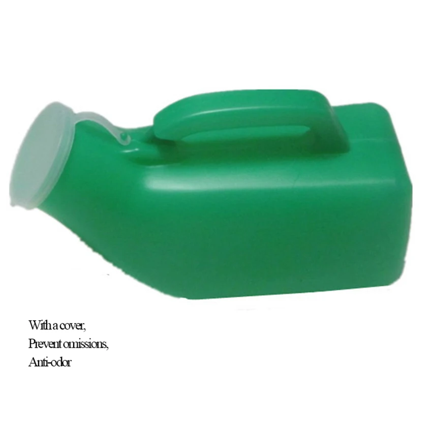 

Outdoors Travel Car 1200ML Male Urgent Toilet 1000ML Female Urinal, Bedridden Patients Elderly Care Urine Bottle With Lid