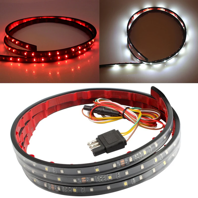 Светодиодная лента для заднего хода грузовика 1 шт. светильник трехрядный два