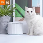 Дозатор воды для домашних животных Xiaomi, умный очиститель воды для кошек, 5 слоев фильтра, Открытый питьевой поднос для кошек, питьевой фонтан для животных, товары для домашних животных