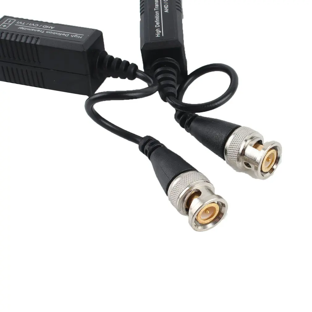 1 пара HD CCTV через витой Видео балун передатчик для камеры DVR CVI/TVI/AHD 0-300 м черный