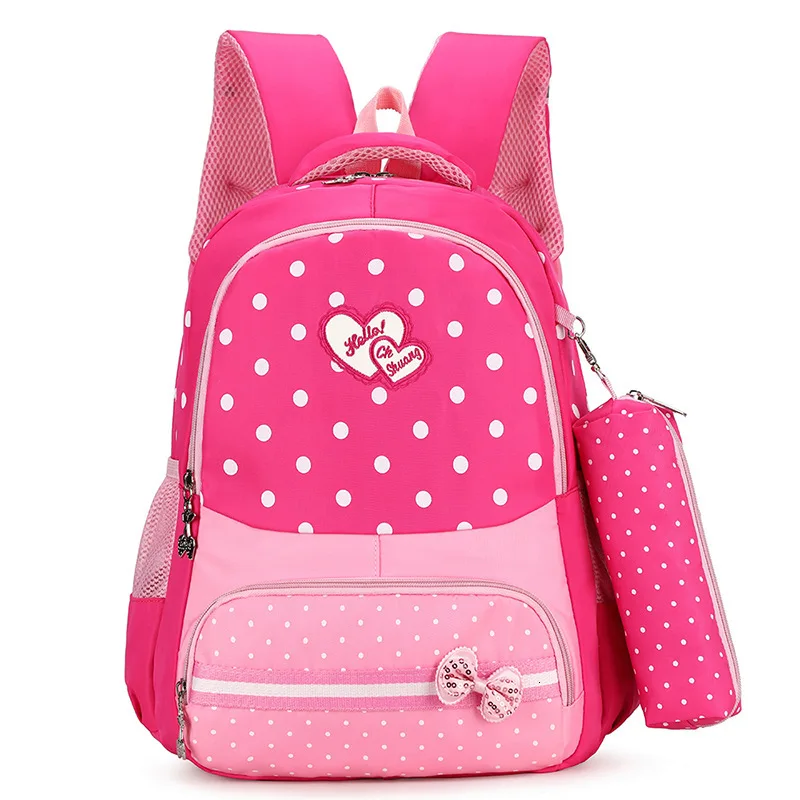 Backpacks Dot printing Girl School 2023 School Bags for Teenager Girls Children Backpack Kids Backpack Kid Bag Mochila Escolar