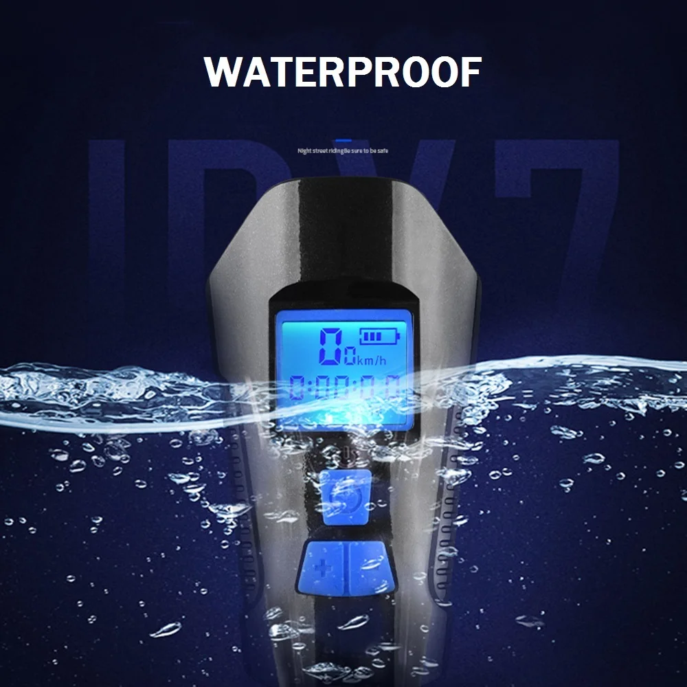 Водонепроницаемый велосипедный светильник USB Перезаряжаемый передний