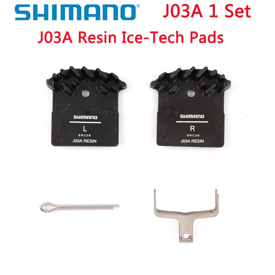 J03A 1 Set Bulk Shimano J02a J03a J04C колодки DEORE SLX XT J02a J04C охлаждающий плавник Ice Tech тормозные колодки горные M7000 M8000 M9000 M6000 M785 M675 - Цвет: J03A 1 Set Bulk