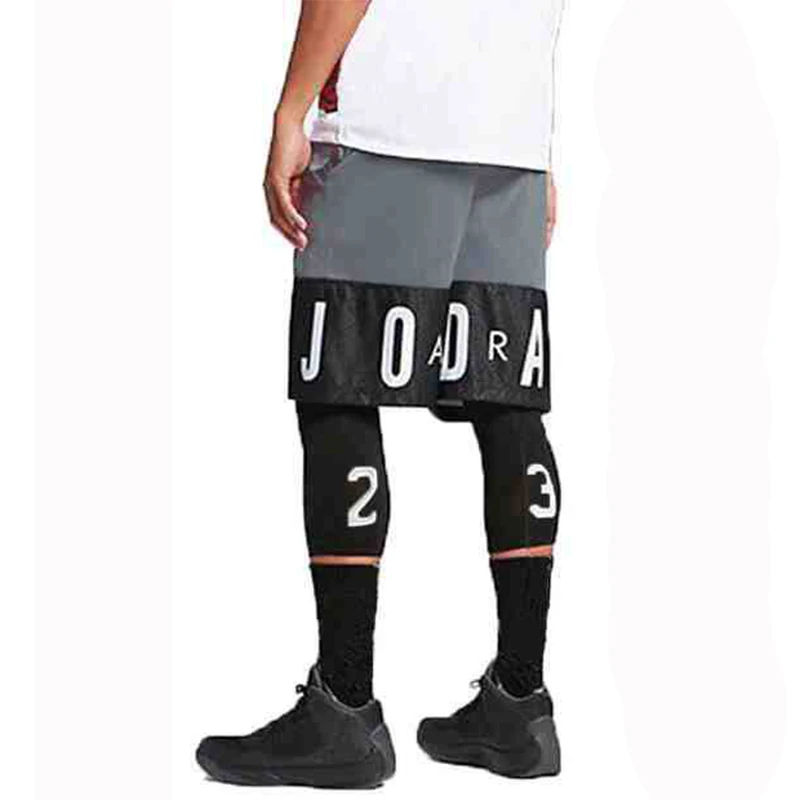 Jordan 23 Мужская Баскетбол костюм Спортивная быстрая сухая доска для фитнеса Шорты +
