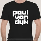 Модная мужская футболка sdhirt из хлопка брендовая Футболка PAUL van Dyk house music trance pvd 4 цвета в наличии dj cool