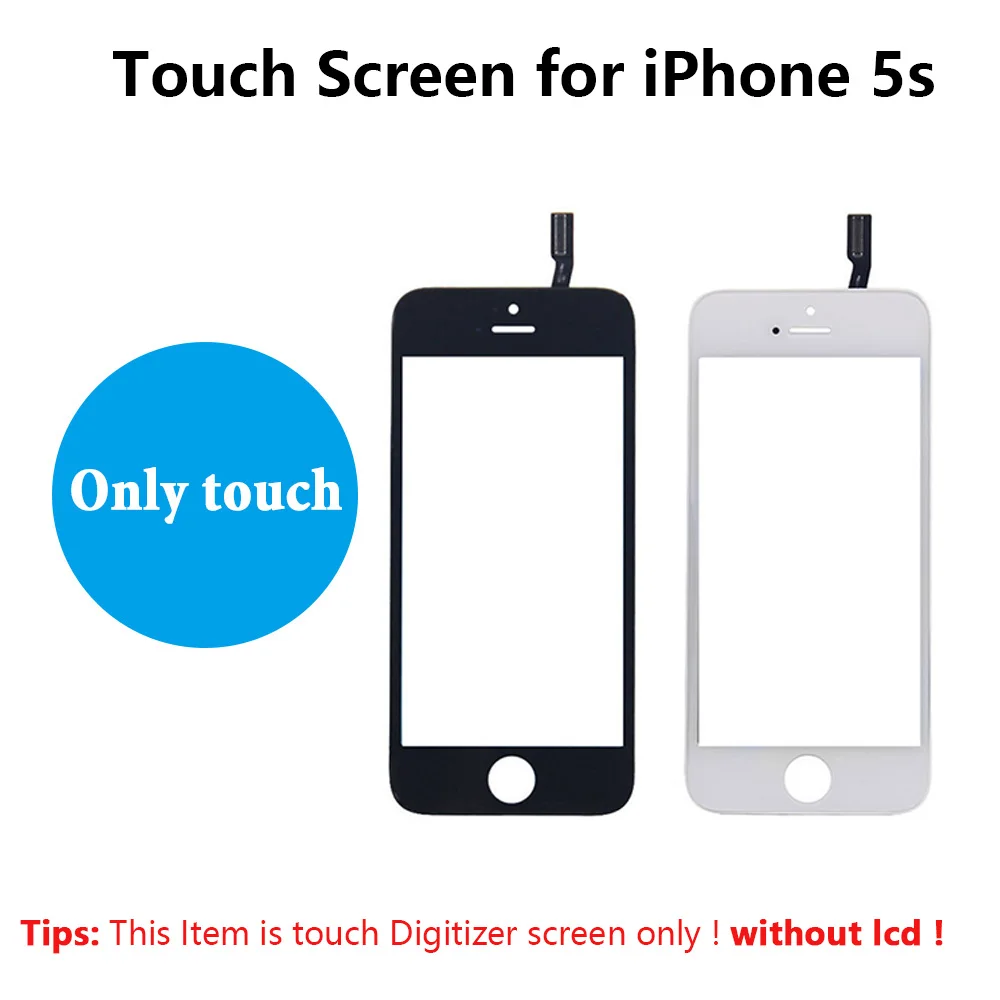 touch screen digitizer frame for iphone 7g 7 plus 7p touchscreen front touch panel glass phone accessories tempered glass film free global shipping