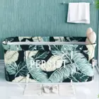 Набор для ванны 120X55X50 см, Портативная Складная Ванна, семейство для взрослых, красивая спа-ванна из ПВХ, Детская ванна, банное ведро