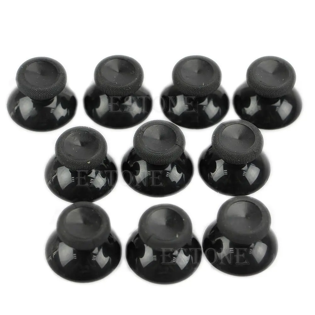 10 шт. сменный аналоговый Thumbstick Thumb Stick для Xbox one контроллер черный новый|Запасные