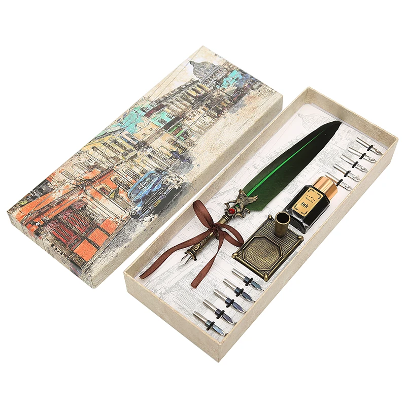 Перьевая ручка в стиле ретро набор для каллиграфии английском перо | Канцтовары