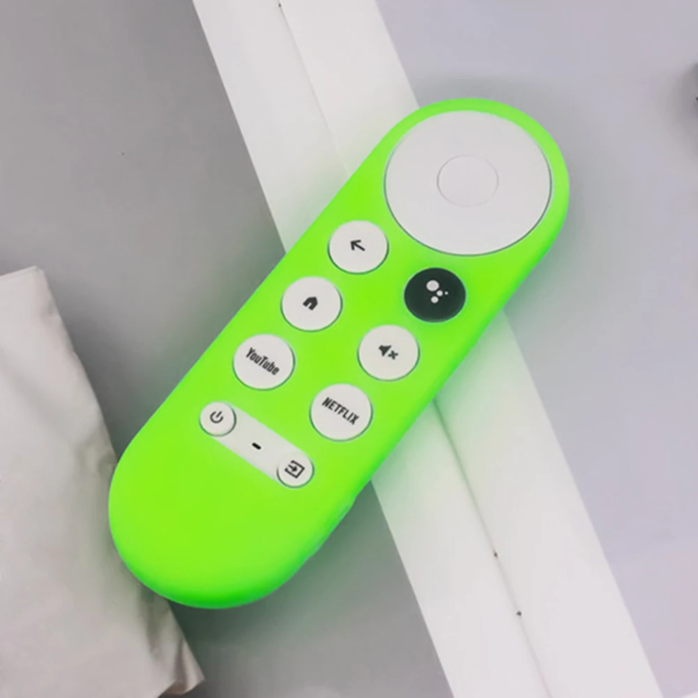 Силиконовый чехол для Chromecast для-Google TV 2020 голосовой пульт ударопрочный защитный -