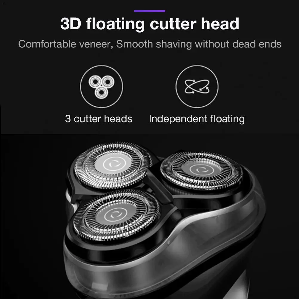 Blackrock 3D электробритва электрическая бритва триммер для бороды Мужская плавающая