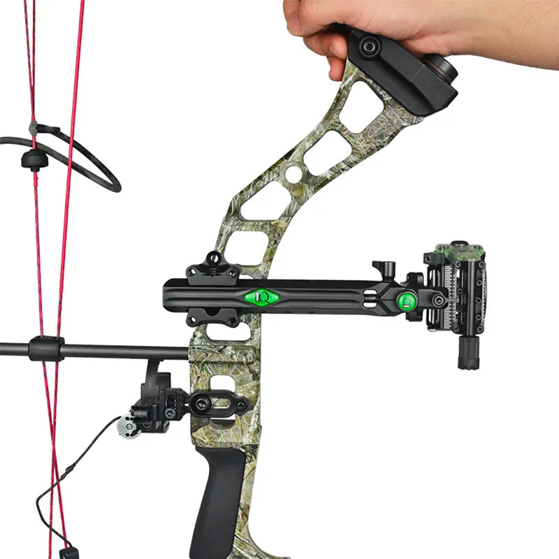Professional Compound Bow Micro Adjust 5-pin Sight Archery Hunting Accessories Arrow Rest Stabilizer Braided Sling D-Loop | Спорт и