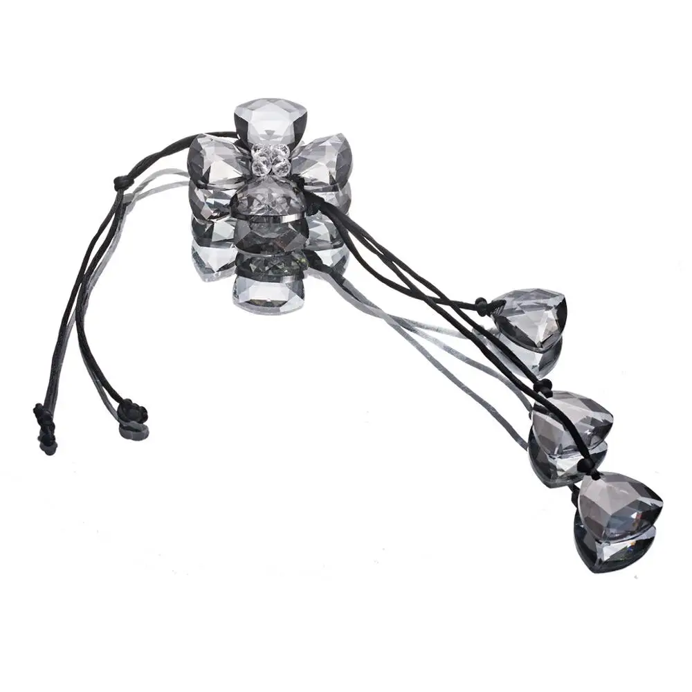 Хрустальный цветок на удачу подвеска для окна Ловца солнца фэн-шуй радужная