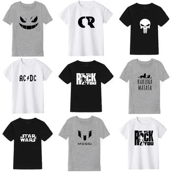 New  fashion Cotton Clothes in Summer boys t shirts girls t shirt Children's T-shirt  kids t shirt children clothes 1