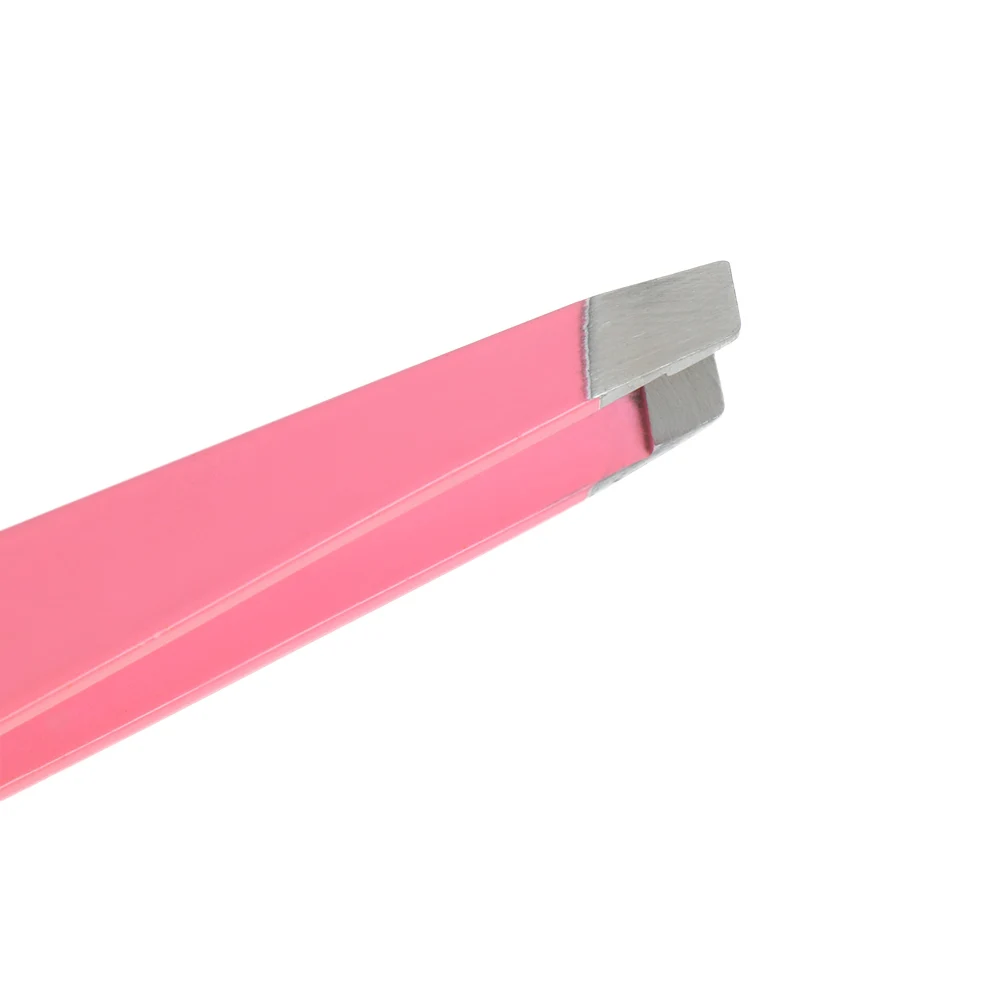 

1/2pcs Gradients Color Eyebrow Tweezer Beauty Slant Head Stainless Steel Eye Brow Clips Hair Removal Makeup Tools Durable