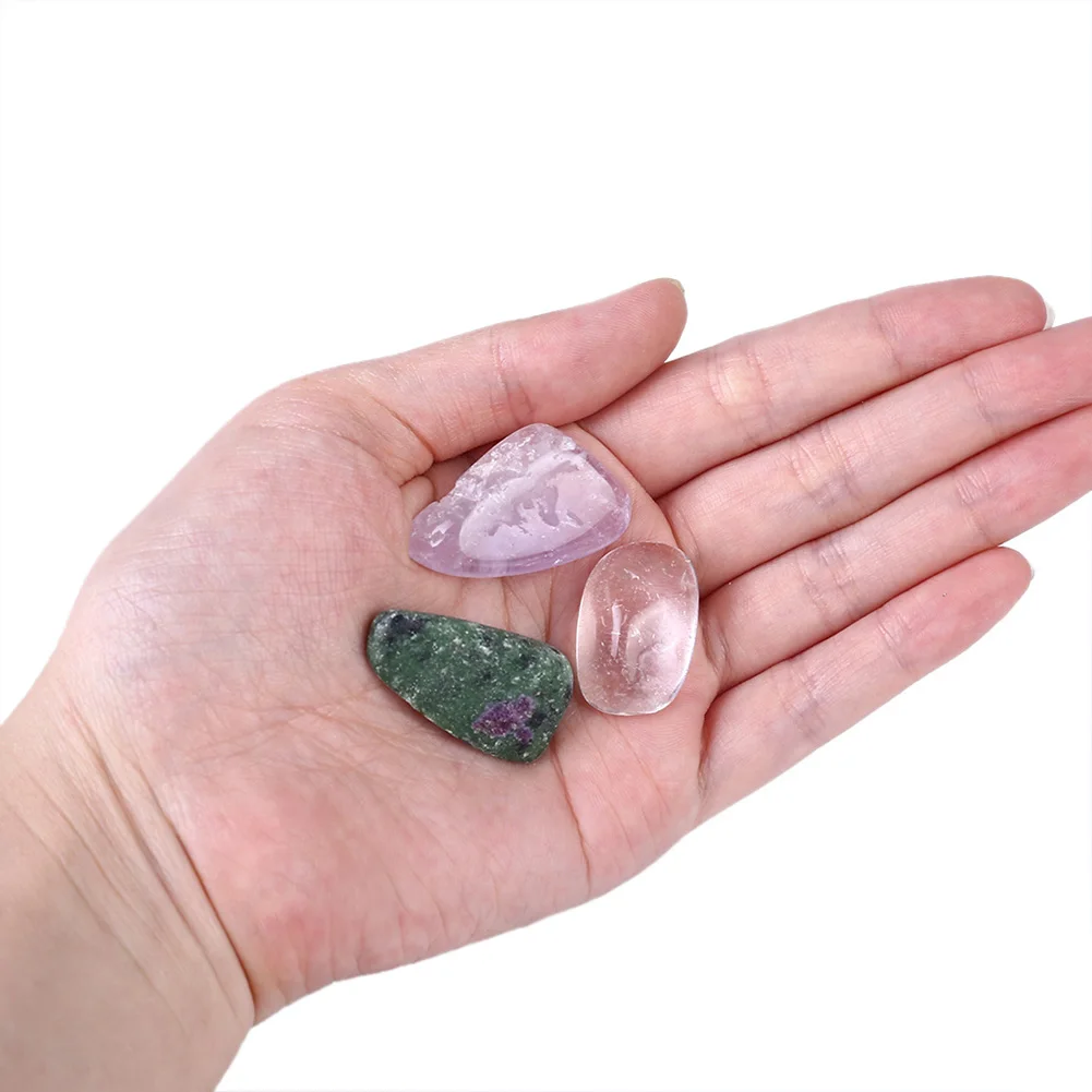 Лидер продаж 1 коробка разных кристаллов искусственные образцы гравий/блок фэн