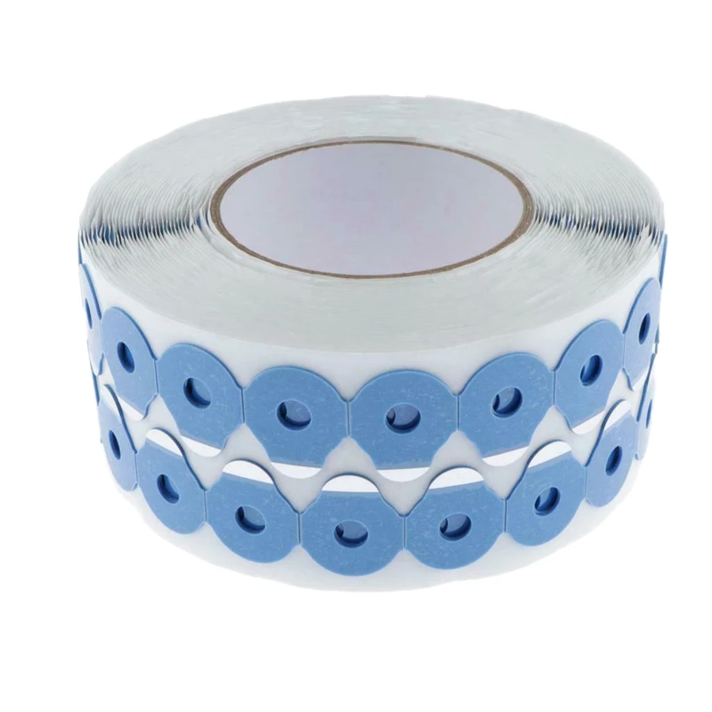 

1000 шт. оптический окантовки объектива Анти-скольжения блокирующая панель Стикеры Двусторонняя синий