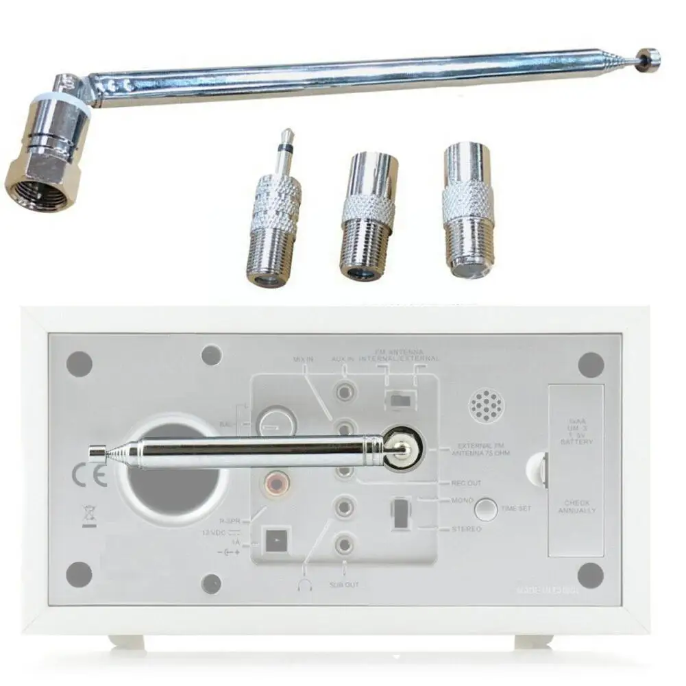 Стержневая антенна 3 5 мм адаптер для телевизионной радиоантенны сменный ресивер