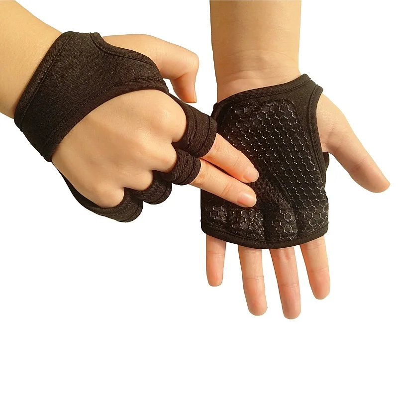 

2PCS Hand Wrist Brace Support Weightlifting Wristband Anti-slip Anti-shock Wrist Support Gloves Gym Training Wraps Bandage