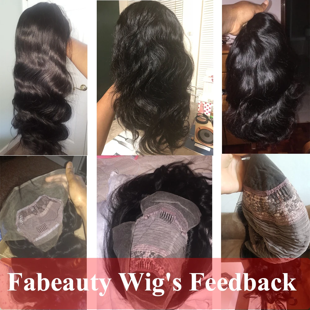 

Brazilian Body Wave Lace Part Human Hair Wig Pre Plucked With Baby Hair Glueless 13*1 Lace Wigs For Women Middle Part Remy Hair