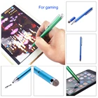 Ручка для планшета с сенсорным экраном ручка для рисования многофункциональная 2 в 1 присоска металлический емкостный стилус ручка для сенсорного экрана для iPad