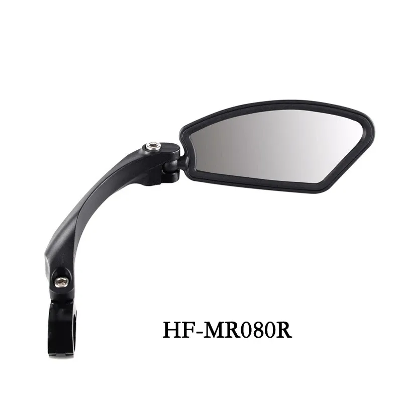080 right black Hafny 360 ° поворотное зеркало заднего вида для велосипеда, зеркало заднего вида, безопасное зеркало для MTB дорожного велосипеда, Велосипедное Зеркало заднего вида, аксессуары для велоспорта - Цвет: 080 right black