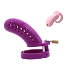 Клетка для пениса сексуальные эротические аксессуары для взрослых клетка для пениса киска 5 колец Мужской Пояс верности клетка для пениса фиксатор для пениса кольцо на пенис