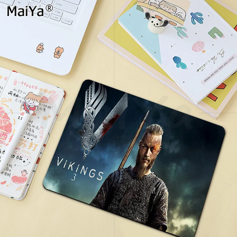

MaiYa Cool Fashion Vikings Season Customized laptop Gaming mouse pad Smooth Writing Pad Desktops Mate gaming mouse pad