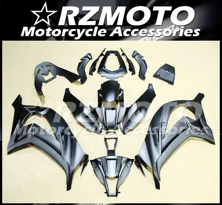 

Комплект обтекателей из АБС-пластика, 4 подарка, подходит для kawasaki Ninja ZX-10R 2011 2012 2013 2014 10R 11 12 13 14 15, черный матовый корпус