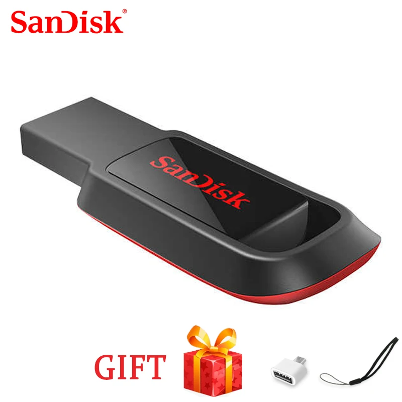 USB флэш накопитель двойной флеш SanDisk CZ61 128 ГБ/64 Гб/32 ГБ/16 ГБ Флешка диск 2 0 памяти|USB