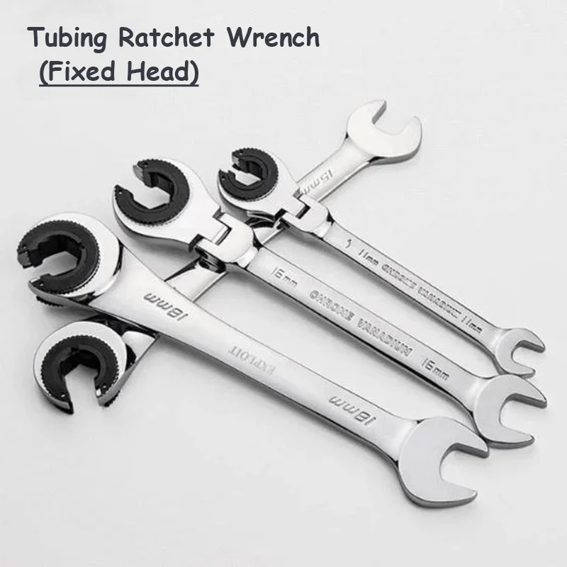 Tubing Ratchet Wrench Combination Metric Set Hand Tools Torque Gear Socket Nut a of Key | Инструменты