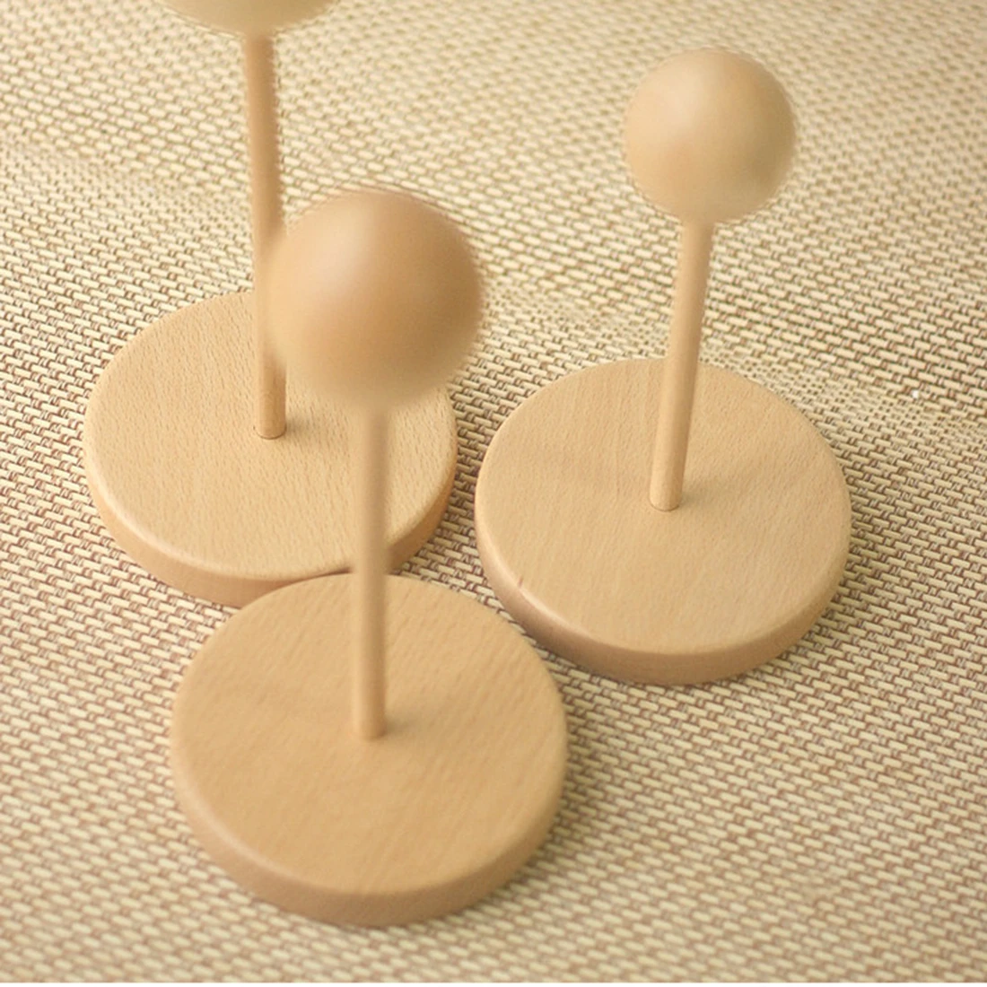 Деревянный Стенд Подставка для парика 1/8 BJD кукла тренировка мозга игрушка детей