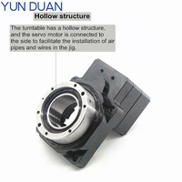 replace direct drive motors hollow rotating platform 360 electric turntable nema34 stepper motor 181 hollow rotary gearbox