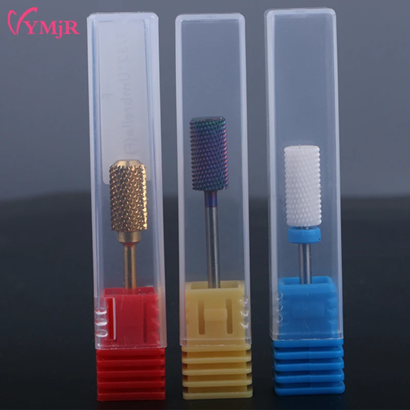 YMJR фреза для маникюра керамическая красочная Вольфрамовая сталь электрическая
